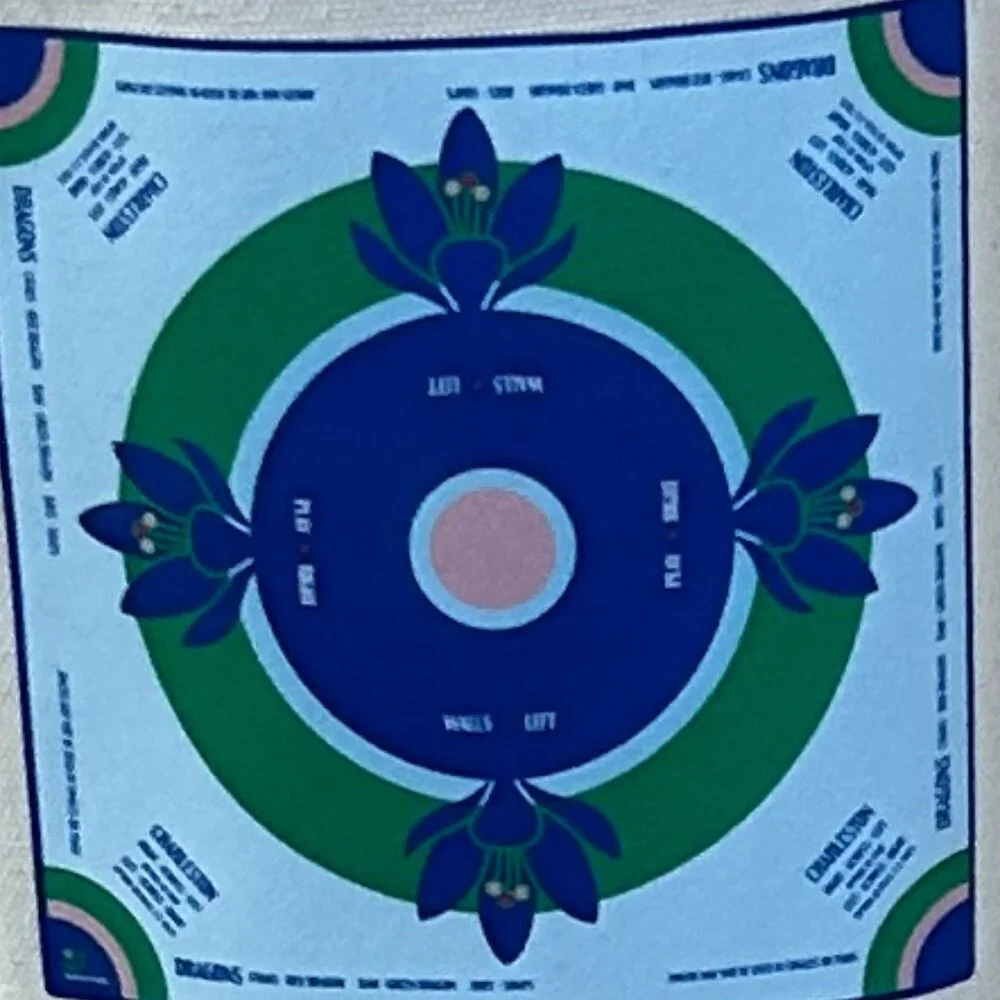 Oh My Mahjong Preppy Soiree Mat - Picture 1 of 3